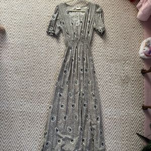 Natalie Martin dress,  size small, with slit sleeve. EUC